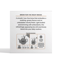 Chymey Nirvana Green Tea Bags:  15 Pyramid Tea Bags