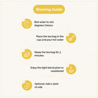 Organic Masala Vasala Black Tea Bags: 15 Tea Bags