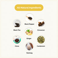 Organic Masala Vasala Black Tea Bags: 15 Tea Bags