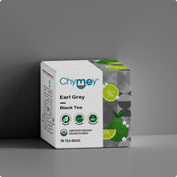 Organic Earl Grey Black Tea Bags: 15 Tea Bags