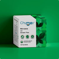 Chymey Nirvana Green Tea Bags:  15 Pyramid Tea Bags
