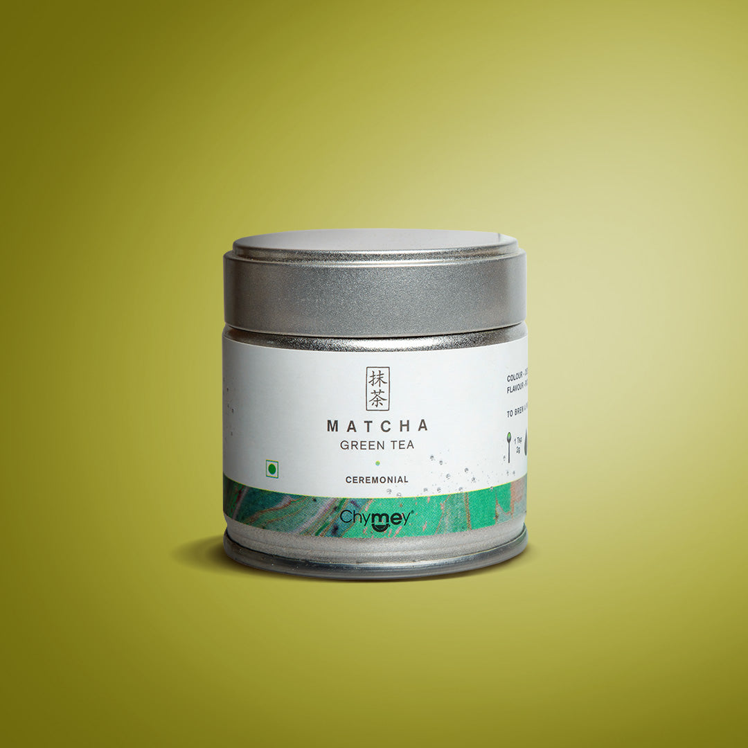 Ceremonial Grade Matcha Green Tea - 30g Tin | 100% Authentic Japanese Matcha Green Tea Powder.