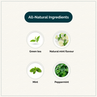 Chymey Moroccan Mint Green Tea Bags:  15 Pyramid Tea Bags