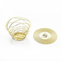 Brass 3D Tea light Holder