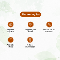 Chymey Organic Turmeric Ashwagandha Herbal Tea Bags: 15 Pyramid Tea Bags