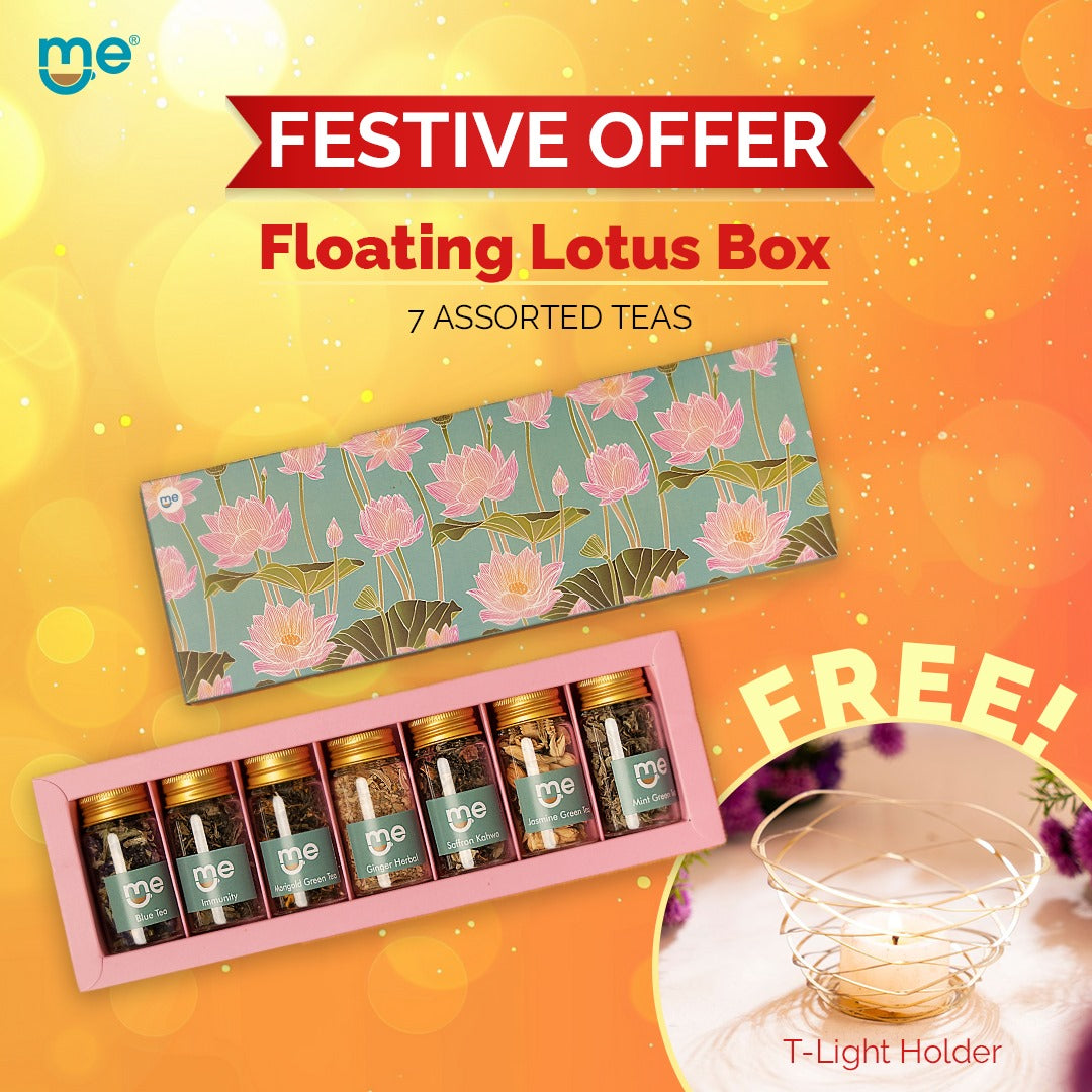 Floating Lotus Tea Box