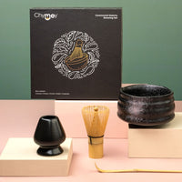 Ceremonial Matcha Brewing set - Matte Black