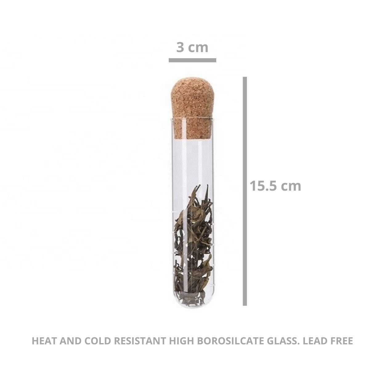 Glass Test-Tube Tea Infuser