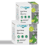 Organic Earl Grey Black Tea Bags: 15 Tea Bags