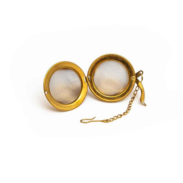 Buy Stainless Steel Gold Ball Infuser Online - Chymey Teas