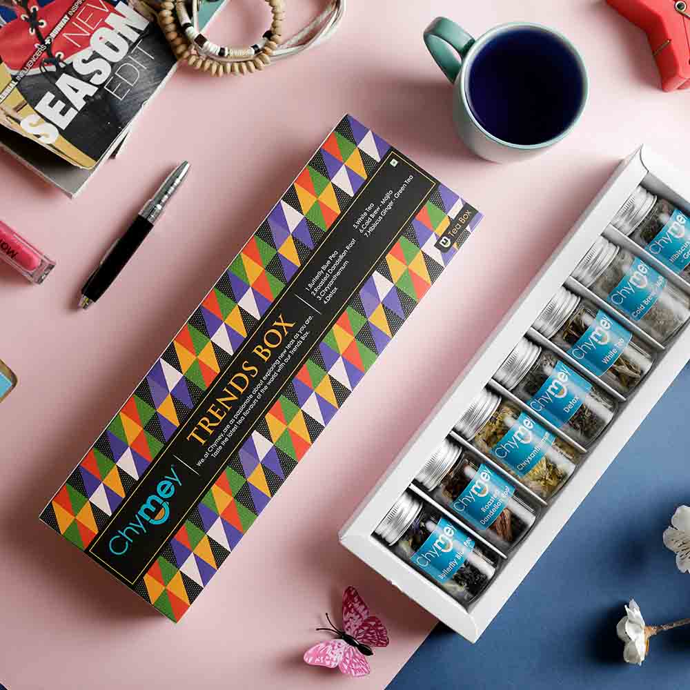 Buy Assorted Tea Box Online | Premium Tea Gift Boxes - Chymey Teas